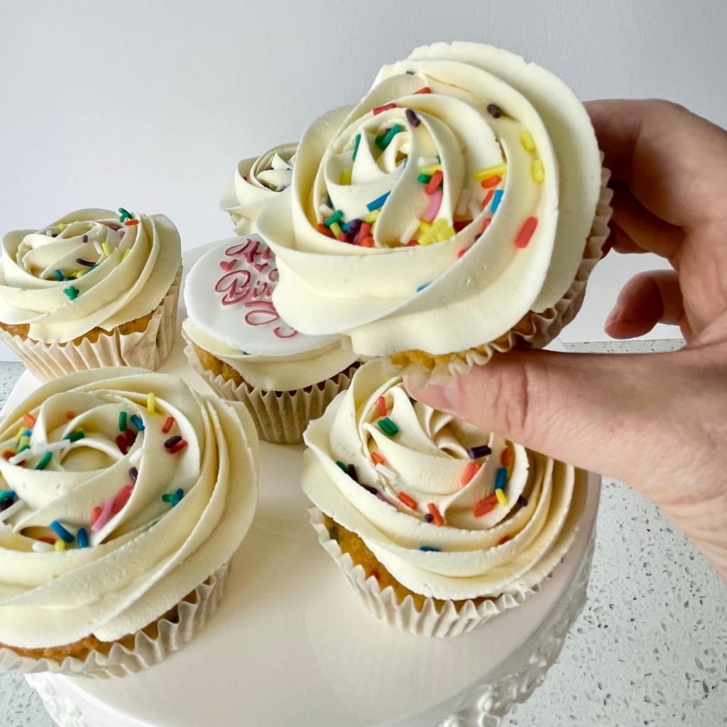 funfetti birthday cupcakes
