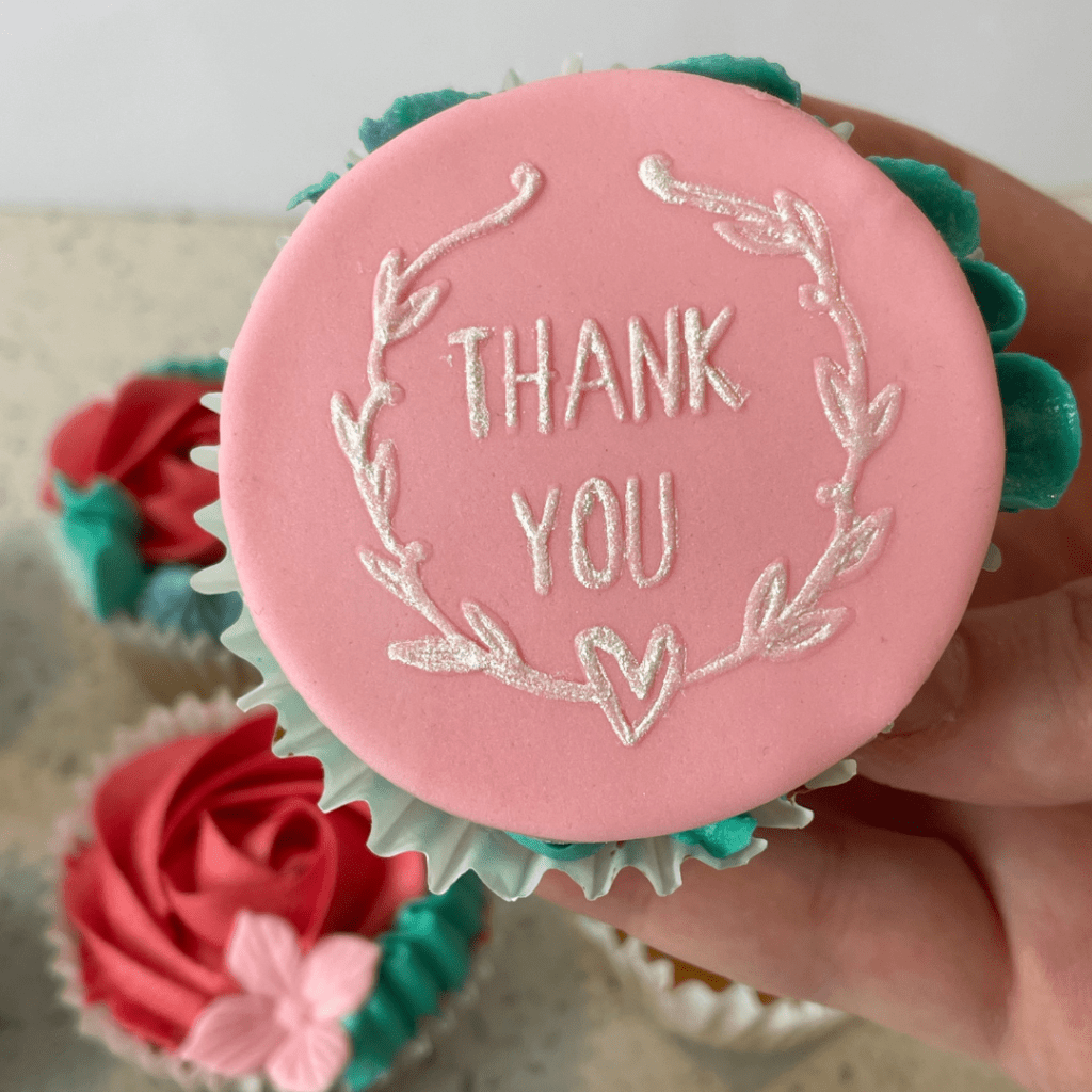 thank you cupcakes